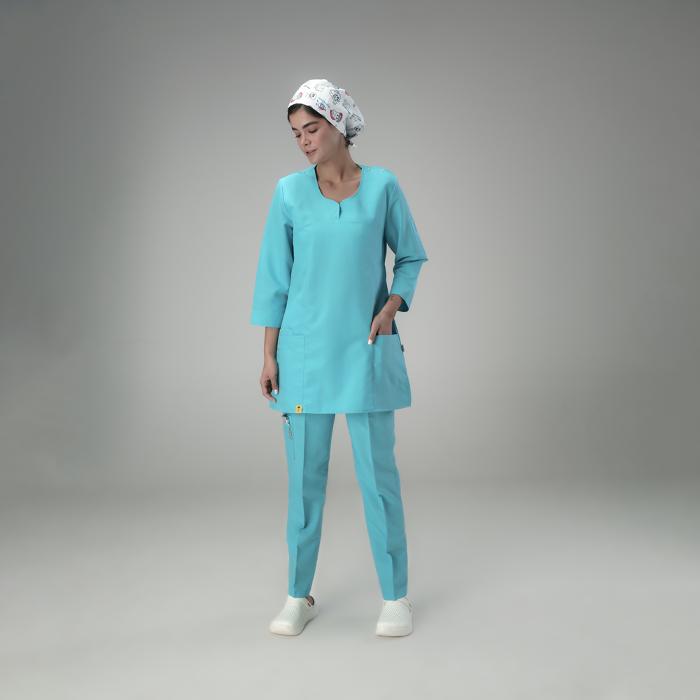 اسکراب شلوار فیروزه عکس شاخص 1